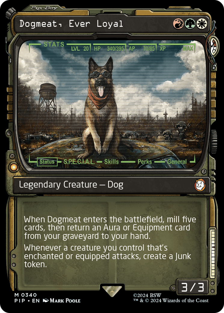 Dogmeat, Ever Loyal (Showcase) [Fallout] | Card Merchant Takapuna
