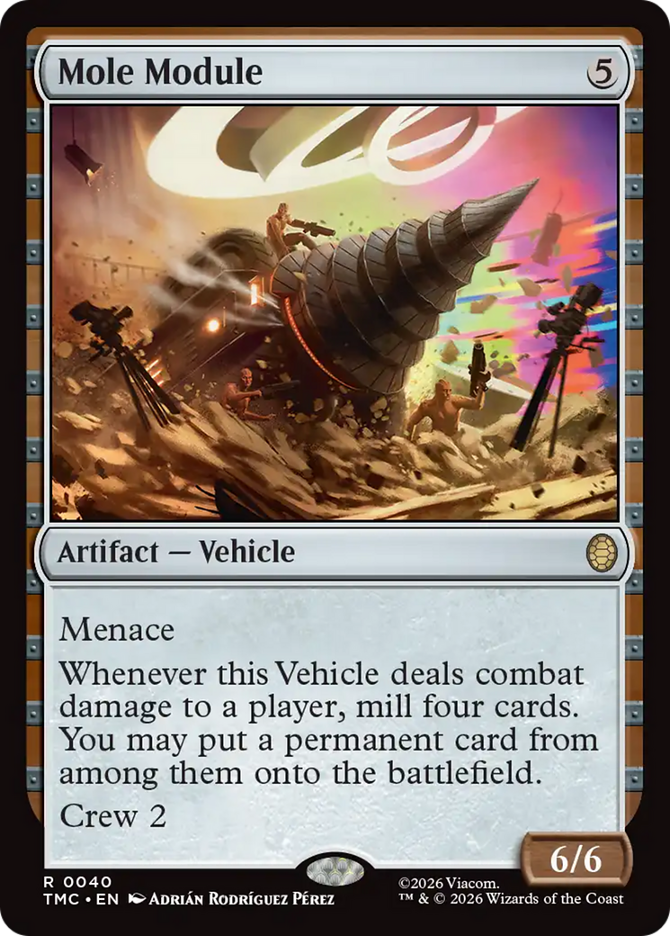 Mole Module [Teenage Mutant Ninja Turtles Commander] | Card Merchant Takapuna