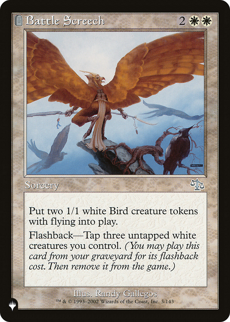 Battle Screech [The List] | Card Merchant Takapuna
