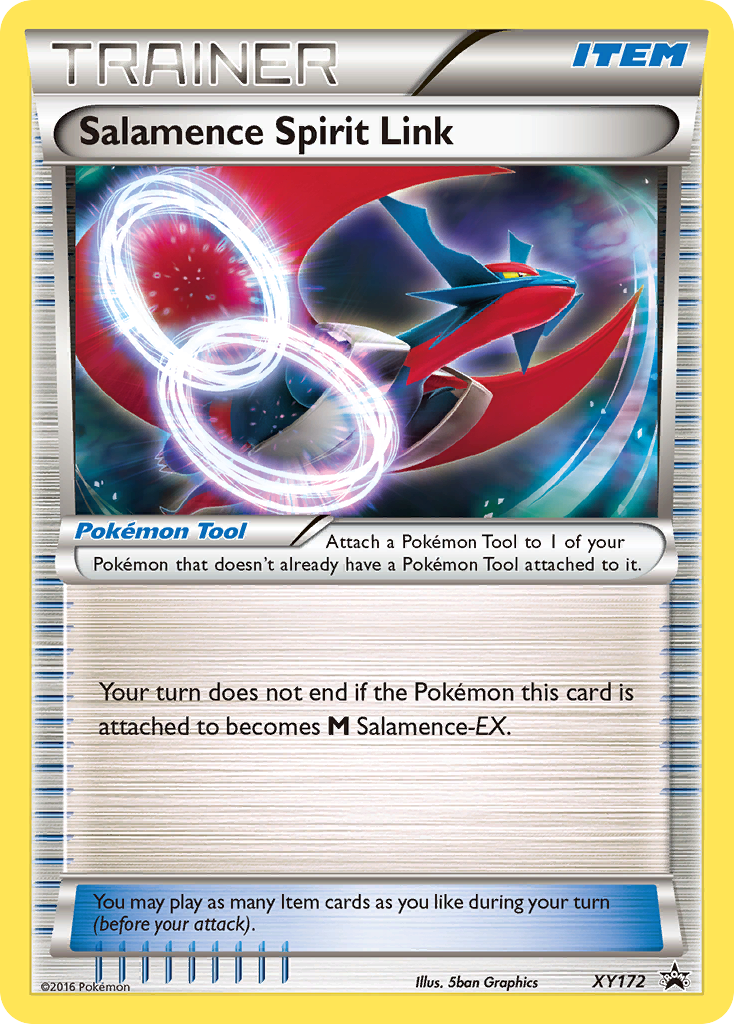 Salamence Spirit Link (XY172) [XY: Black Star Promos] | Card Merchant Takapuna