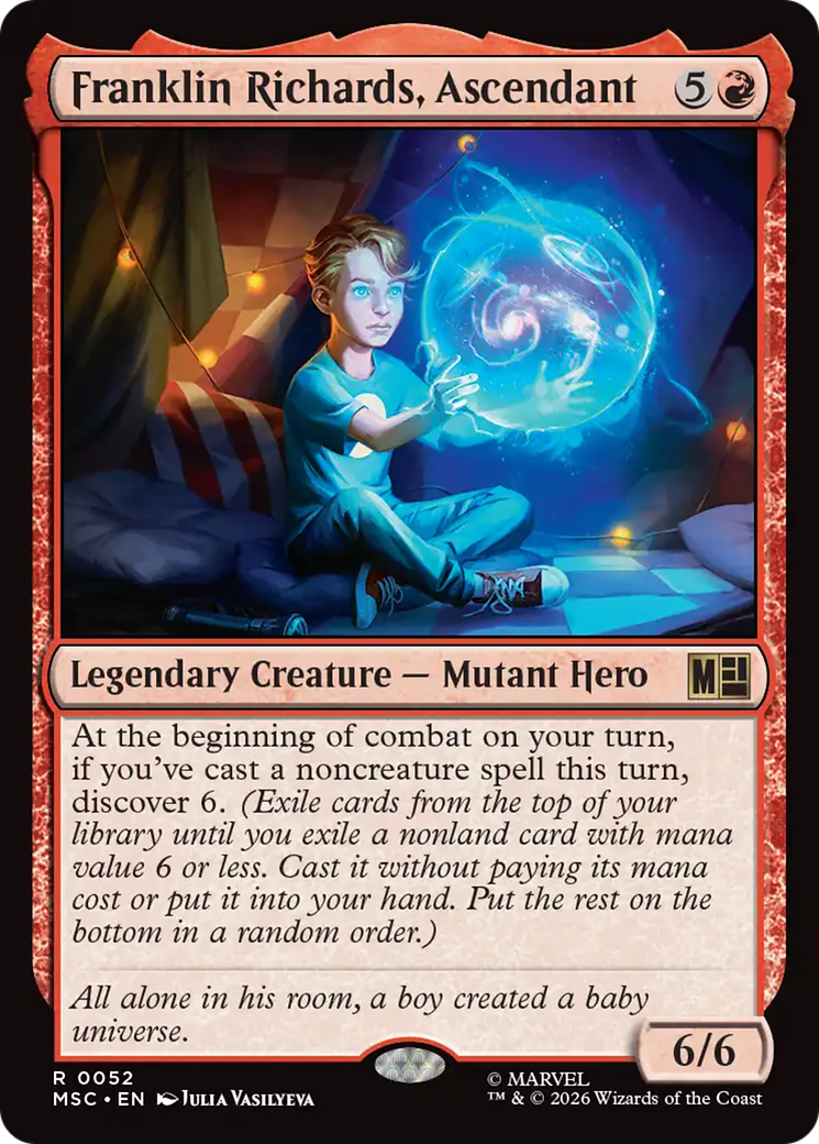 Franklin Richards, Ascendant [Marvel Super Heroes Commander] | Card Merchant Takapuna