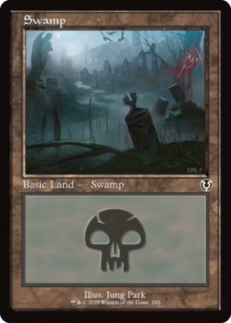 Swamp (292) (Retro Frame) [Innistrad Remastered] | Card Merchant Takapuna