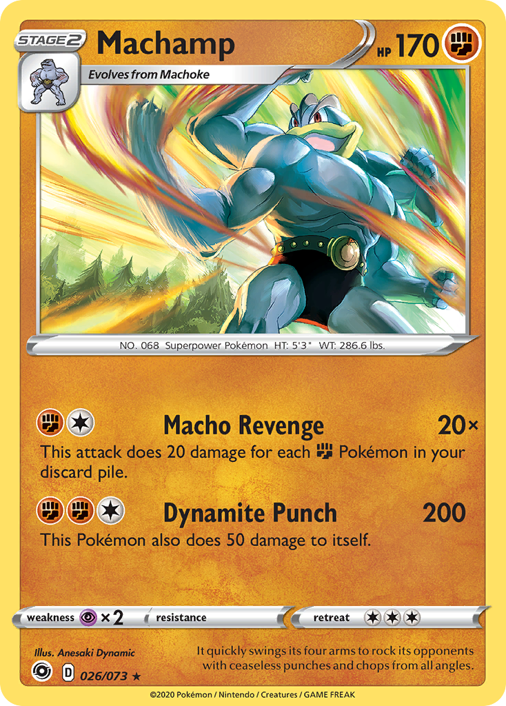 Machamp (026/073) [Sword & Shield: Champion's Path] | Card Merchant Takapuna