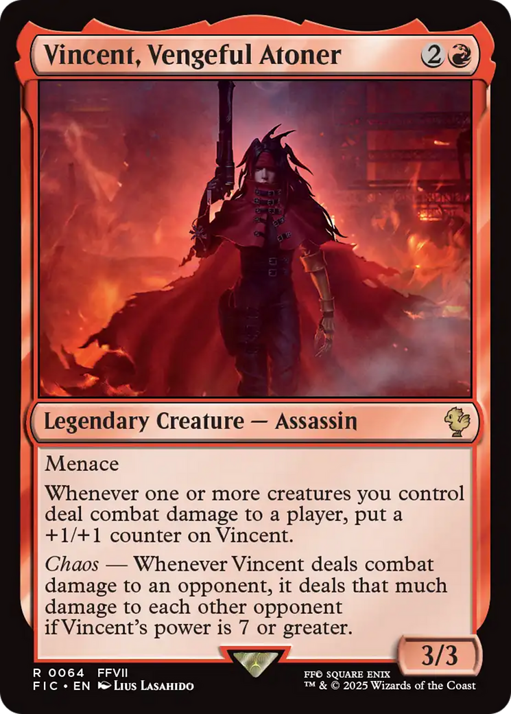 Vincent, Vengeful Atoner [FINAL FANTASY Commander] | Card Merchant Takapuna