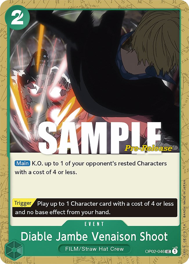 Diable Jambe Venaison Shoot [Paramount War Pre-Release Cards] | Card Merchant Takapuna