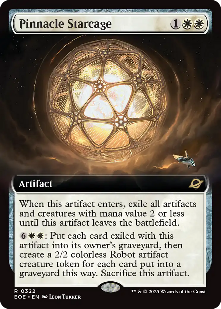 Pinnacle Starcage (Extended Art) [Edge of Eternities]