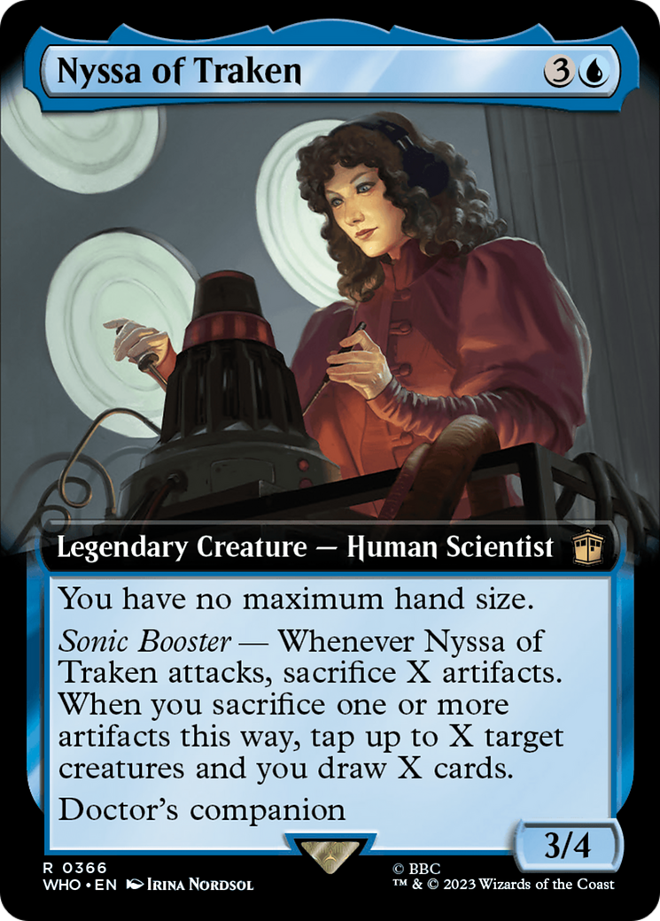 Nyssa of Traken (Extended Art) [Doctor Who] | Card Merchant Takapuna