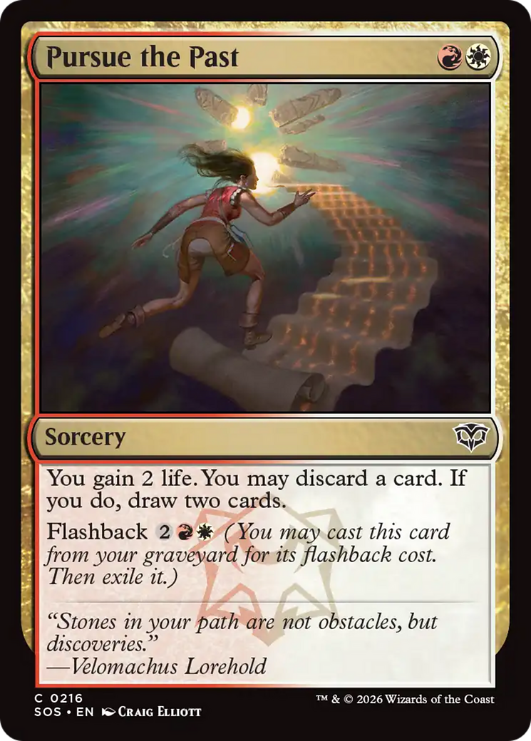 Pursue the Past [Secrets of Strixhaven] | Card Merchant Takapuna