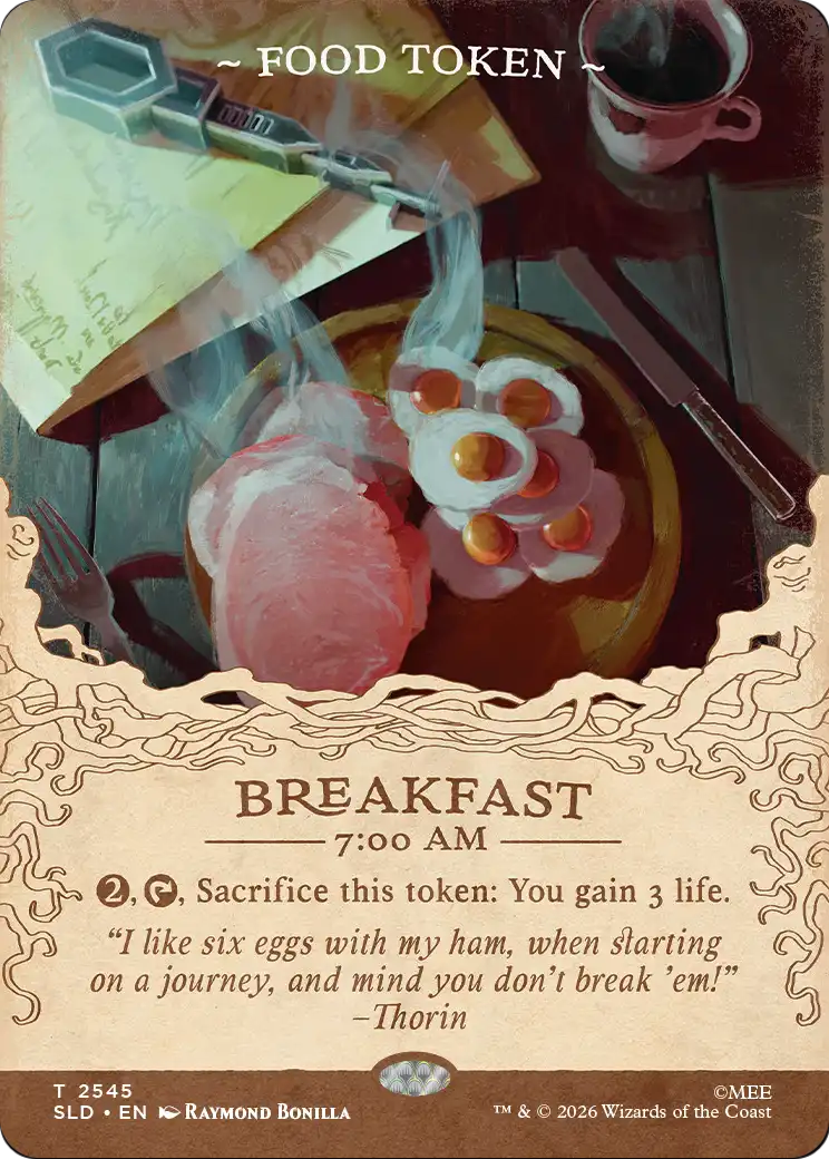 Food Token (2545) [Secret Lair Drop Series] | Card Merchant Takapuna