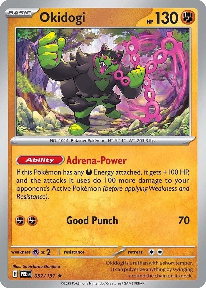 Okidogi (057/131) [Scarlet & Violet: Prismatic Evolutions] | Card Merchant Takapuna