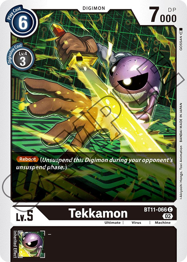 Tekkamon [BT11-066] [Dimensional Phase] | Card Merchant Takapuna