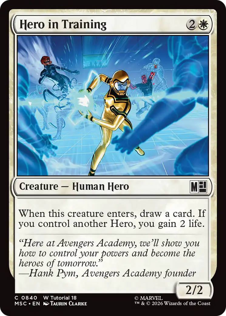 Hero in Training [Marvel Super Heroes Commander] | Card Merchant Takapuna