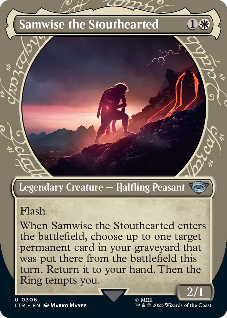 Samwise the Stouthearted (Showcase Ring Frame) [The Lord of the Rings: Tales of Middle-Earth] | Card Merchant Takapuna