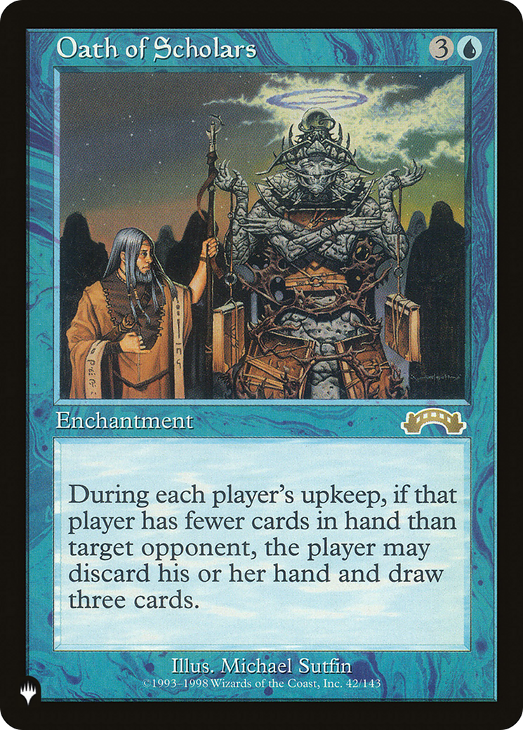 Oath of Scholars [The List] | Card Merchant Takapuna
