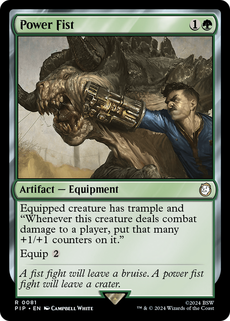 Power Fist [Fallout] | Card Merchant Takapuna