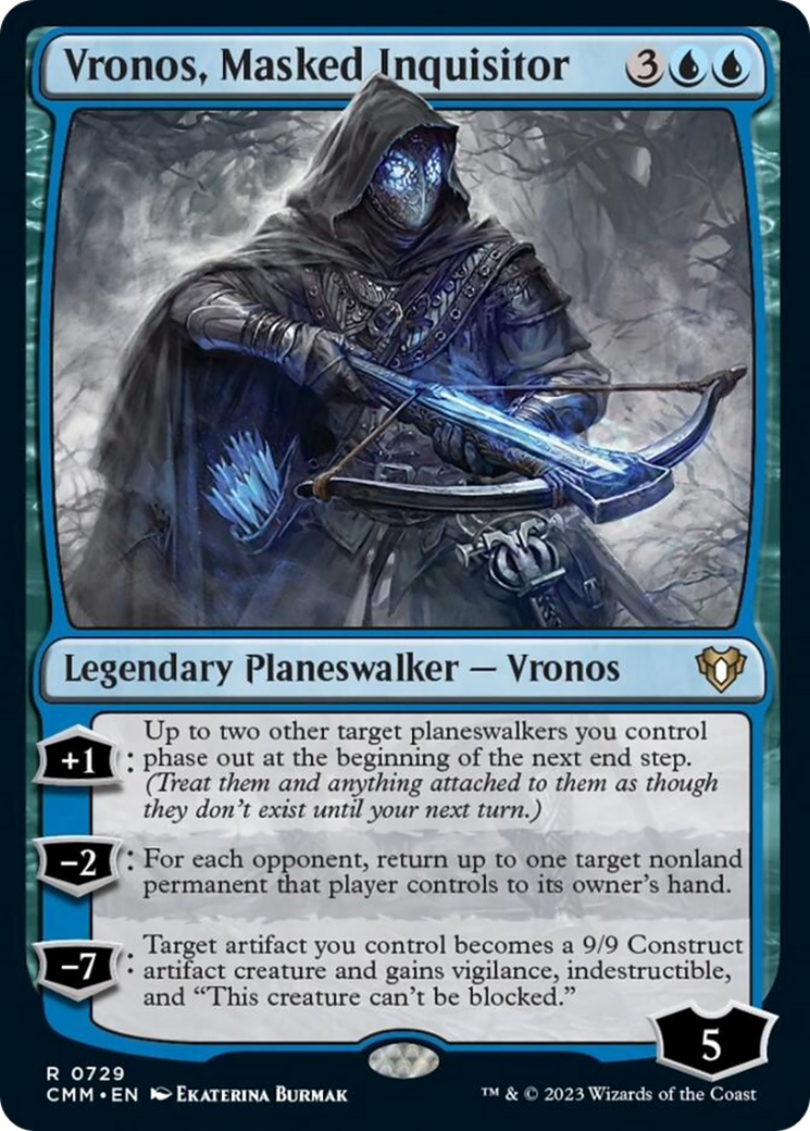 Vronos, Masked Inquisitor [Commander Masters] | Card Merchant Takapuna