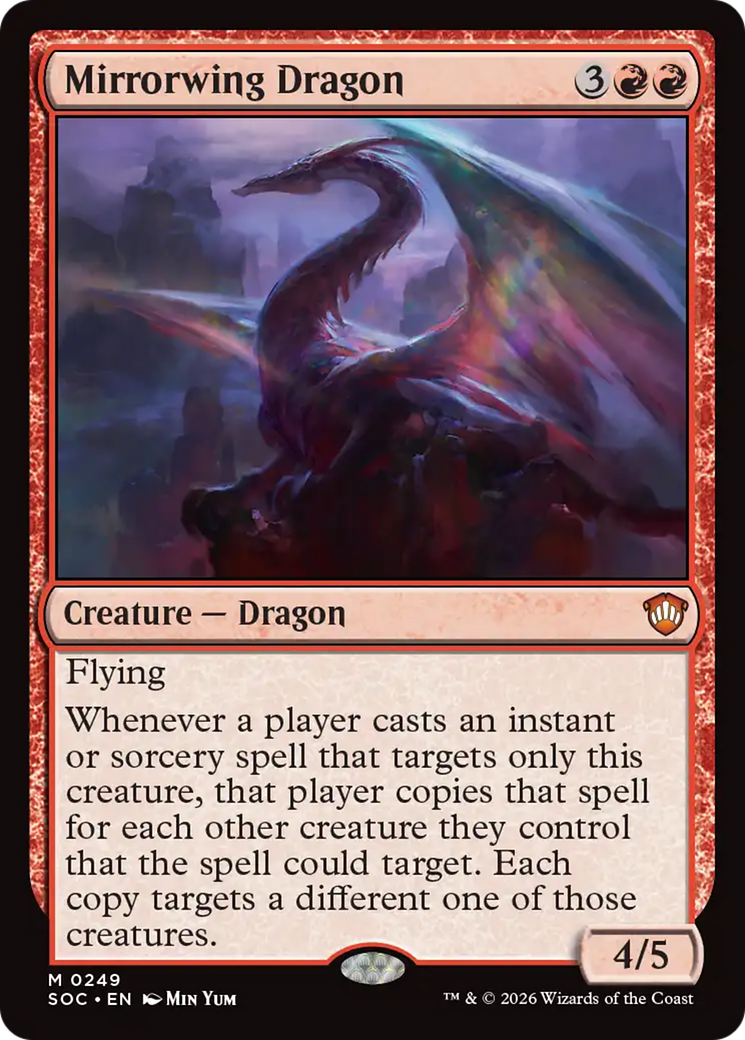 Mirrorwing Dragon [Secrets of Strixhaven Commander] | Card Merchant Takapuna