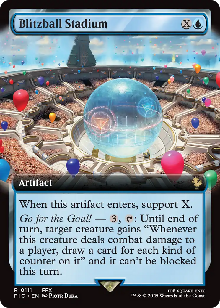 Blitzball Stadium (Extended Art) [FINAL FANTASY Commander] | Card Merchant Takapuna