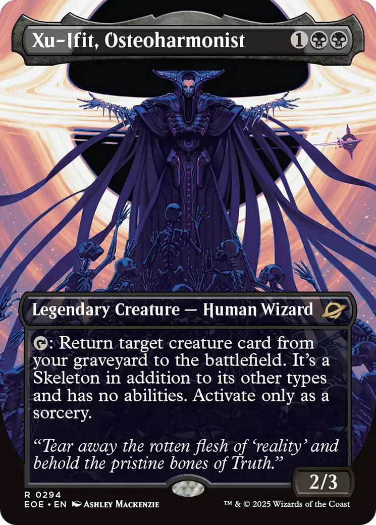 Xu-Ifit, Osteoharmonist (Borderless) [Edge of Eternities] | Card Merchant Takapuna