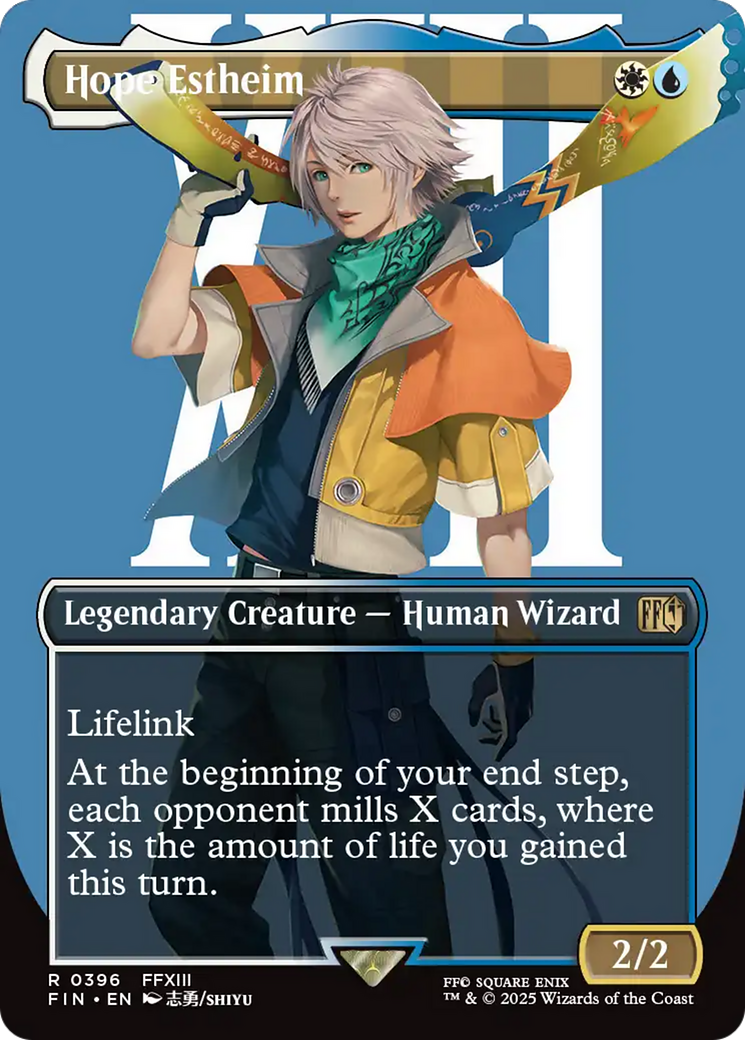 Hope Estheim (Borderless) [FINAL FANTASY] | Card Merchant Takapuna