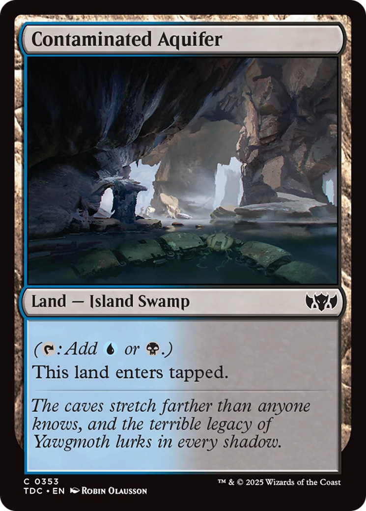 Contaminated Aquifer [Tarkir: Dragonstorm Commander] | Card Merchant Takapuna