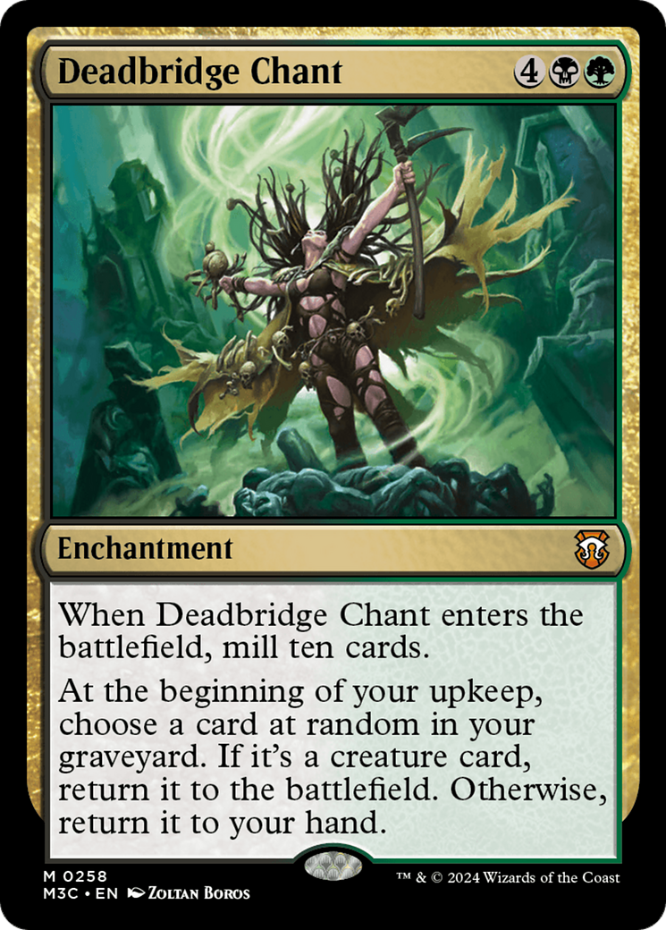Deadbridge Chant [Modern Horizons 3 Commander] | Card Merchant Takapuna