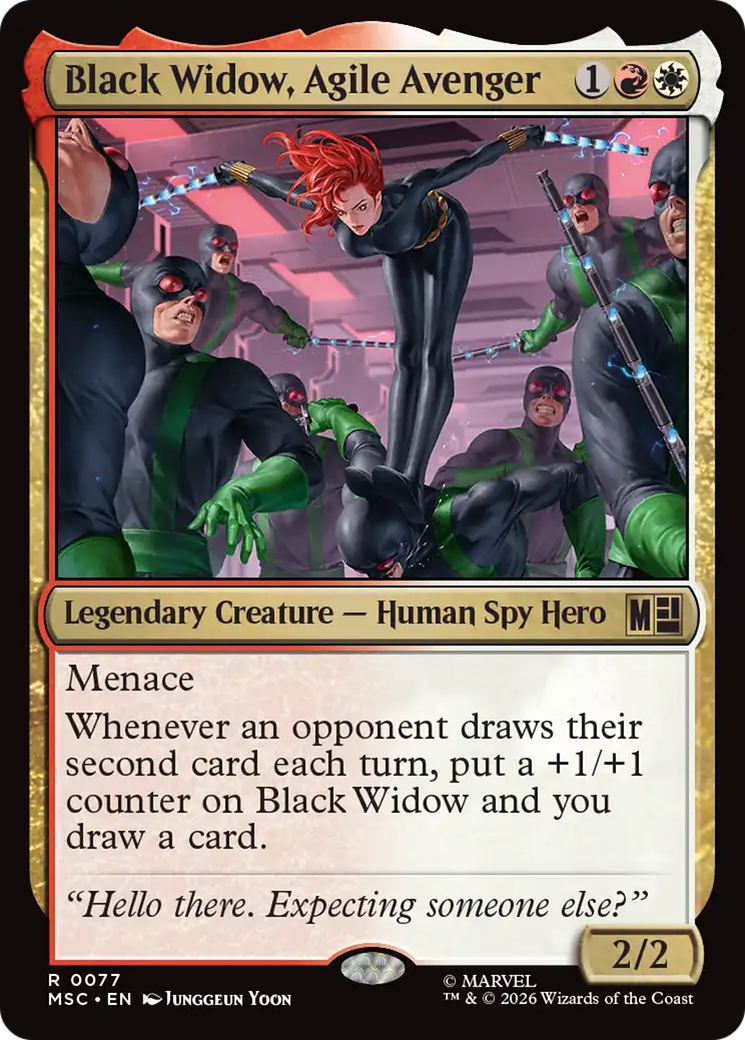 Black Widow, Agile Avenger [Marvel Super Heroes Commander] | Card Merchant Takapuna