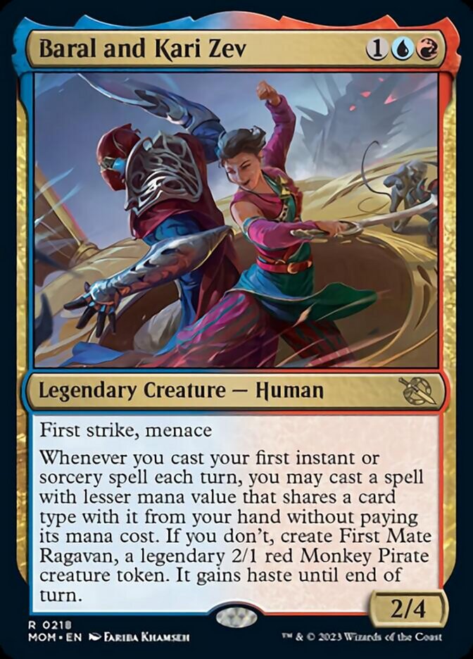 Baral and Kari Zev [March of the Machine] | Card Merchant Takapuna