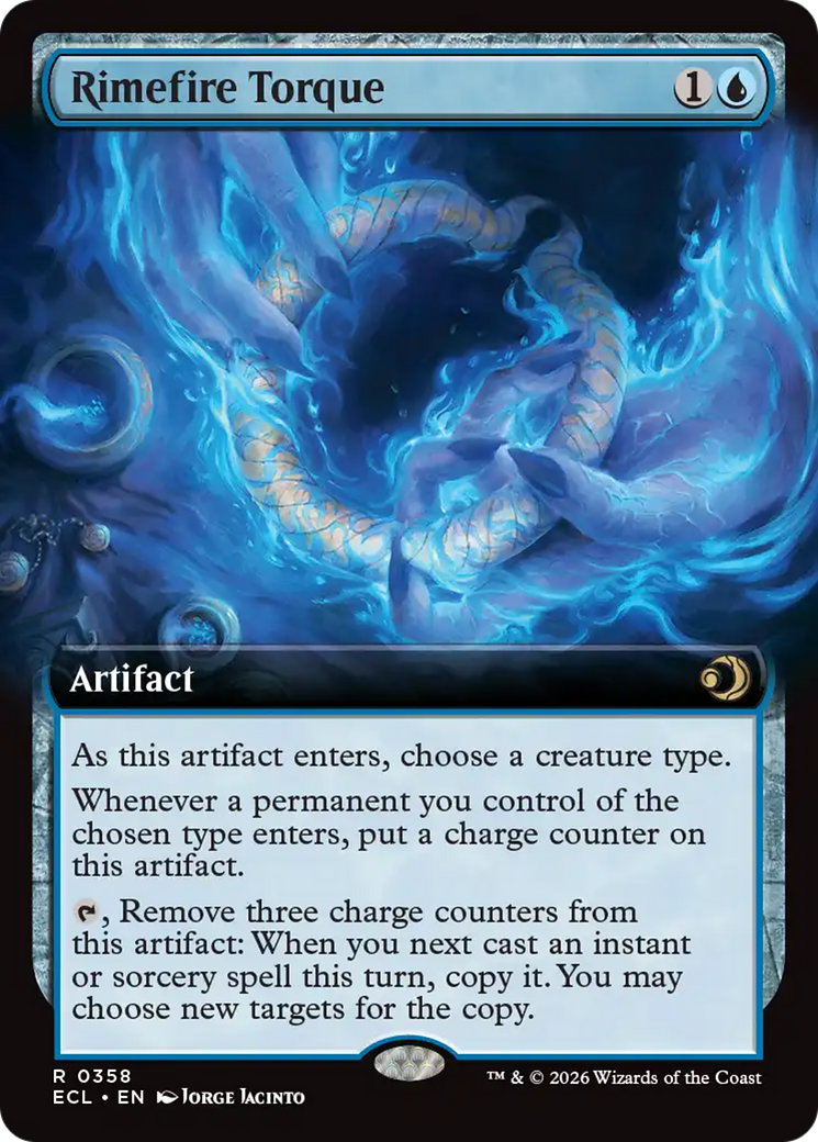 Rimefire Torque (Extended Art) [Lorwyn Eclipsed] | Card Merchant Takapuna