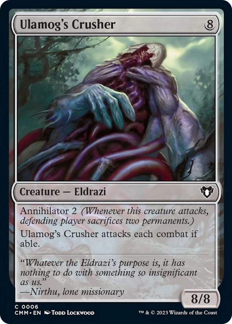 Ulamog's Crusher [Commander Masters] | Card Merchant Takapuna
