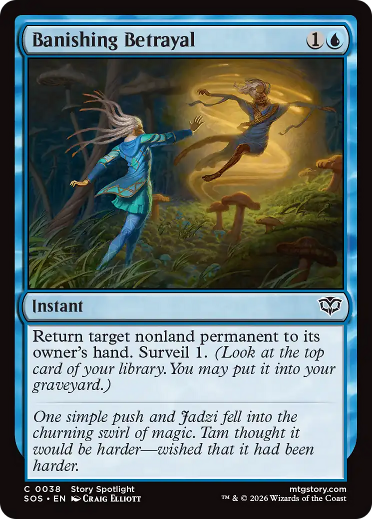 Banishing Betrayal [Secrets of Strixhaven] | Card Merchant Takapuna