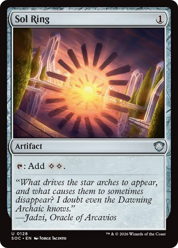 Sol Ring [Secrets of Strixhaven Commander] | Card Merchant Takapuna