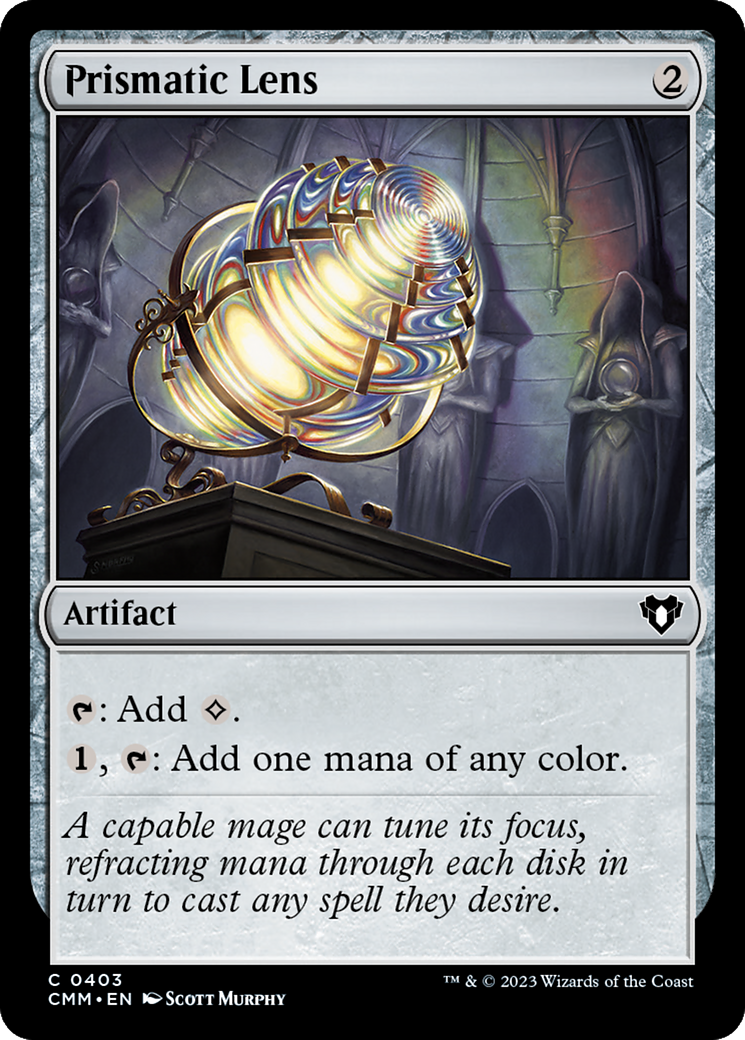 Prismatic Lens [Commander Masters] | Card Merchant Takapuna