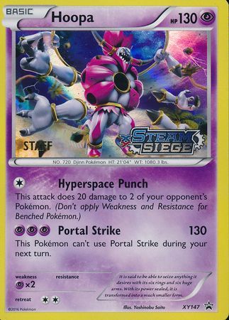 Hoopa (XY147) (Staff) [XY: Black Star Promos] | Card Merchant Takapuna