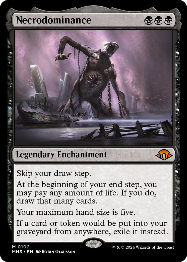 Necrodominance [Modern Horizons 3] | Card Merchant Takapuna