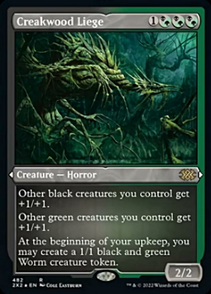 Creakwood Liege (Foil Etched) [Double Masters 2022] | Card Merchant Takapuna