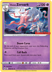 Hisuian Zoroark (076/196) (GameStop) [Sword & Shield: Lost Origin] | Card Merchant Takapuna