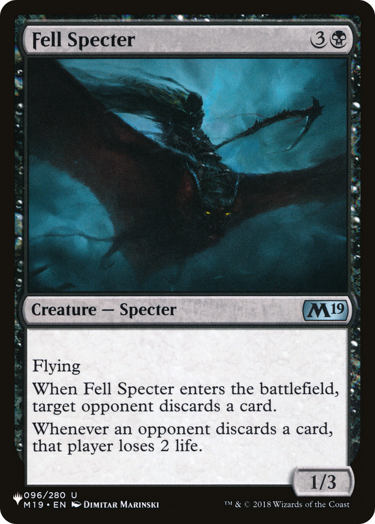 Fell Specter [The List] | Card Merchant Takapuna