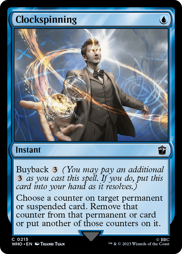Clockspinning [Doctor Who] | Card Merchant Takapuna