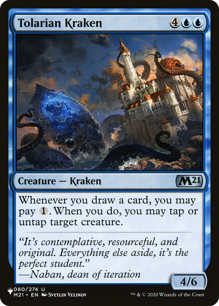 Tolarian Kraken [The List] | Card Merchant Takapuna