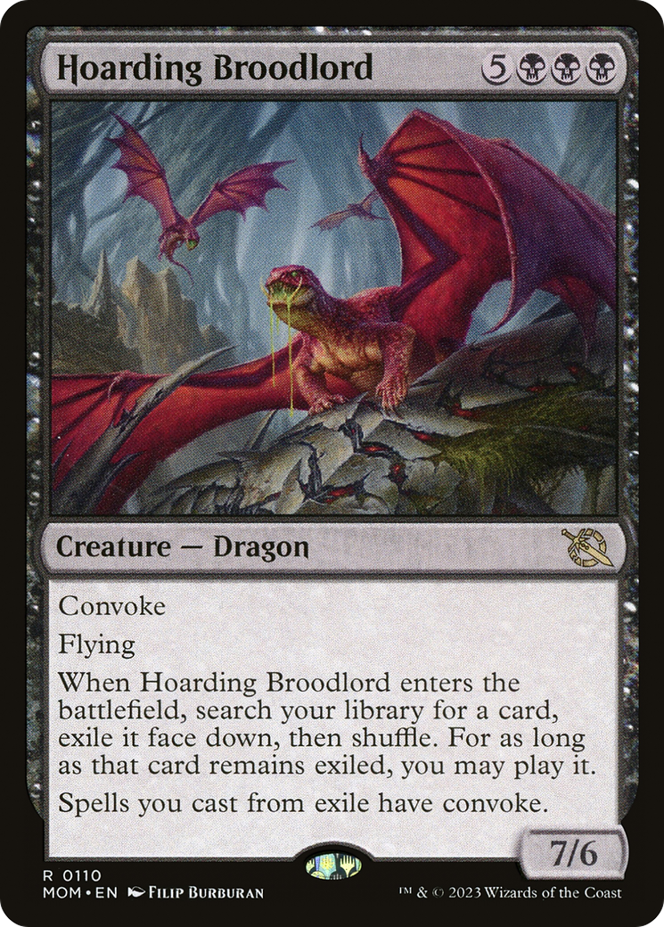 Hoarding Broodlord [March of the Machine] | Card Merchant Takapuna