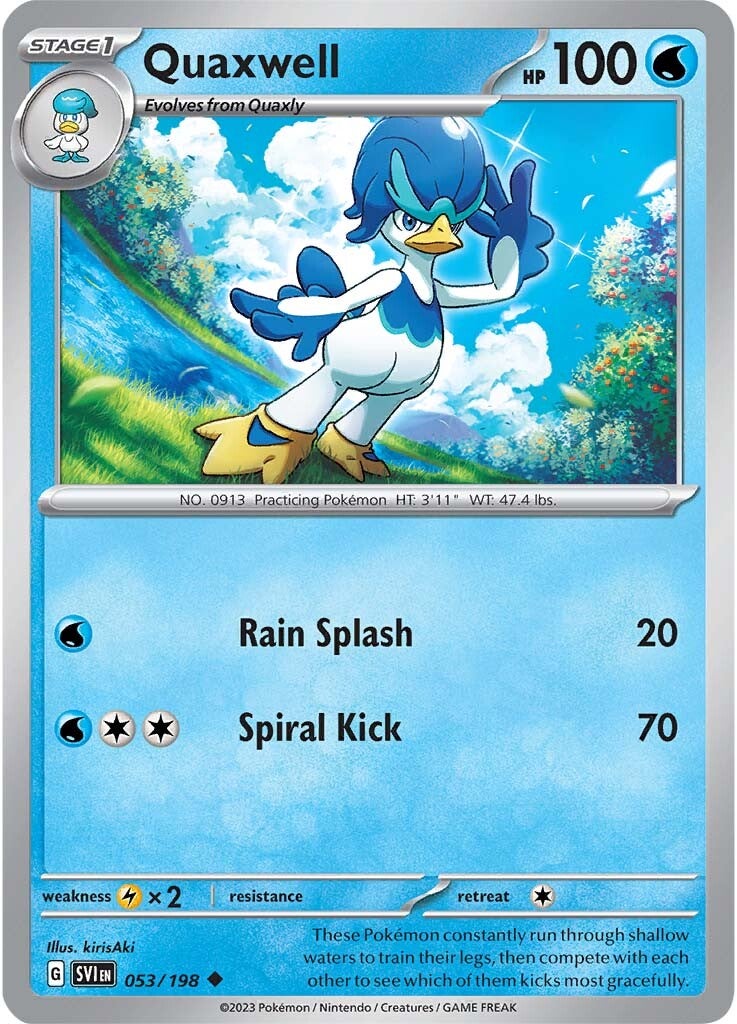 Quaxwell (053/198) [Scarlet & Violet: Base Set] | Card Merchant Takapuna