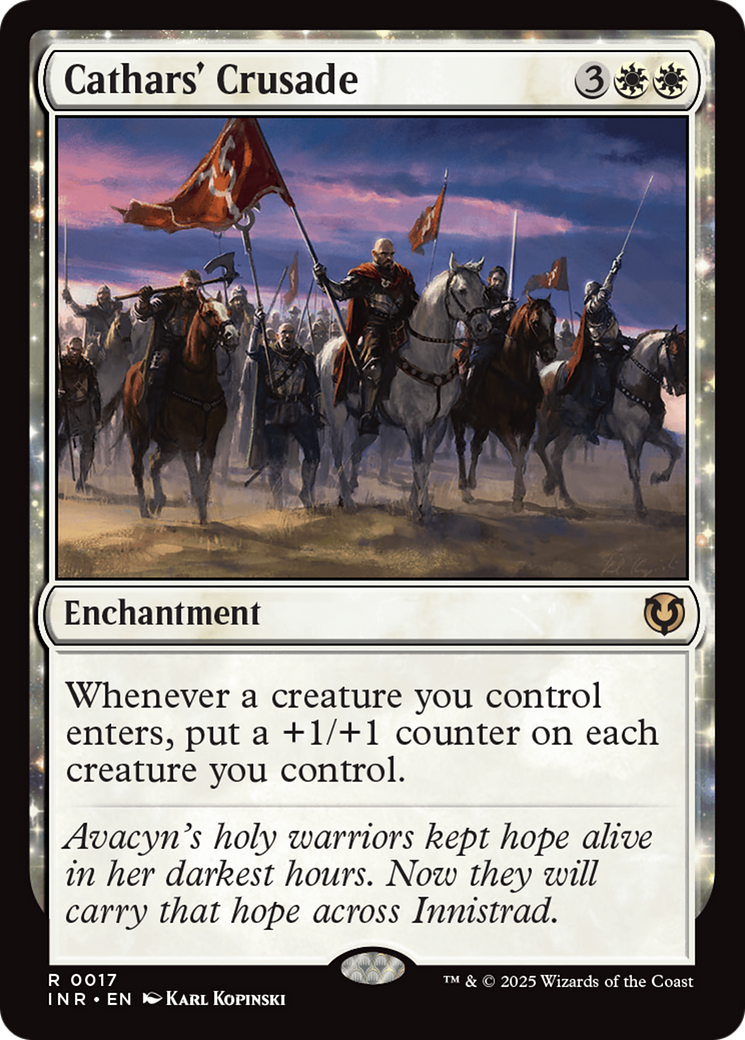 Cathars' Crusade [Innistrad Remastered] | Card Merchant Takapuna