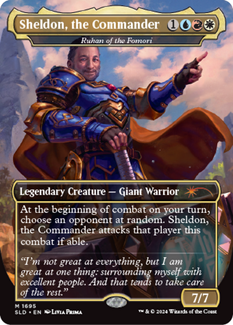 Ruhan of the Fomori - Sheldon, the Commander [Secret Lair: Sheldon's Spellbook] | Card Merchant Takapuna