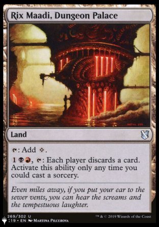 Rix Maadi, Dungeon Palace [The List] | Card Merchant Takapuna