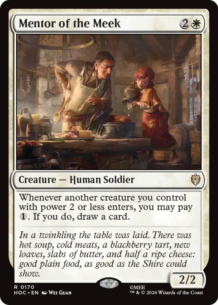Mentor of the Meek [The Hobbit: Eternal-Legal] | Card Merchant Takapuna