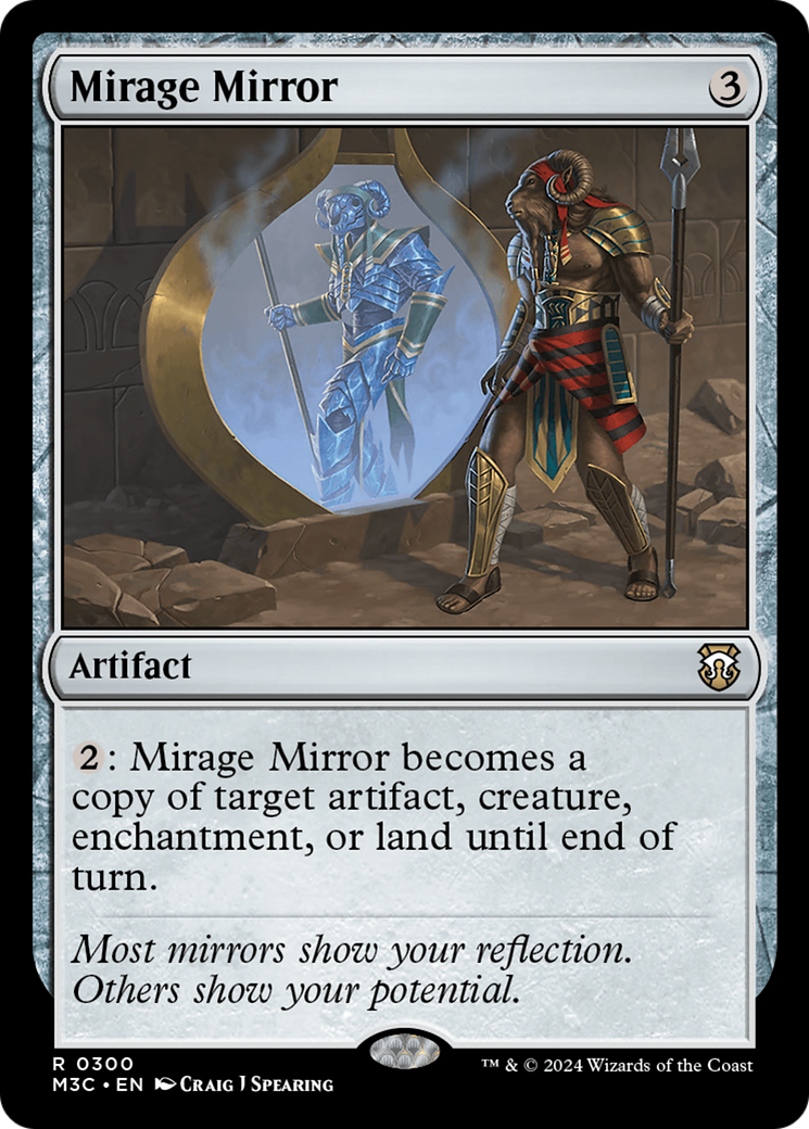 Mirage Mirror (Ripple Foil) [Modern Horizons 3 Commander] | Card Merchant Takapuna