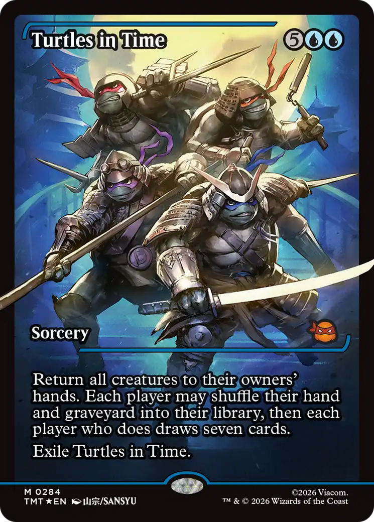 Turtles in Time (Showcase) [Teenage Mutant Ninja Turtles] | Card Merchant Takapuna