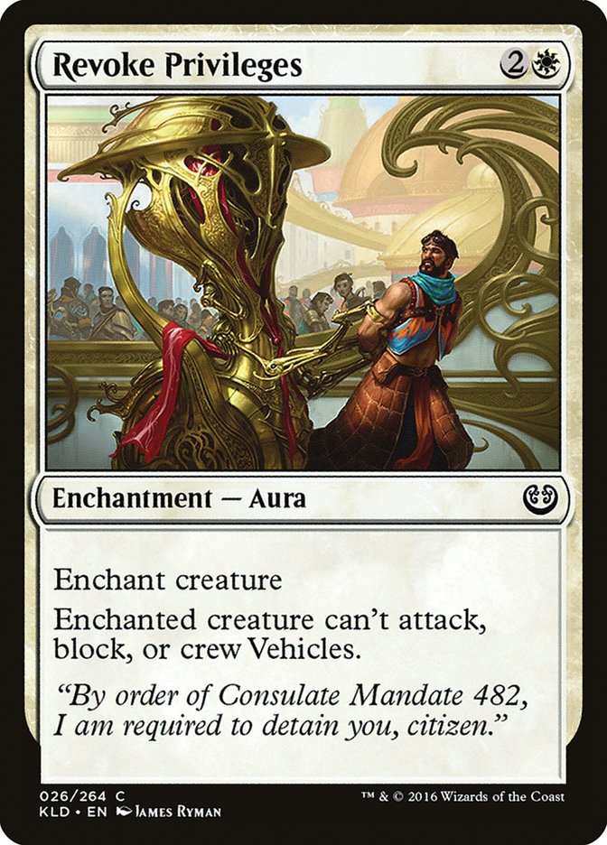 Revoke Privileges [Kaladesh] | Card Merchant Takapuna