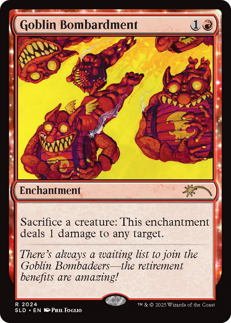 Goblin Bombardment (2024) [Secret Lair Drop Series] | Card Merchant Takapuna